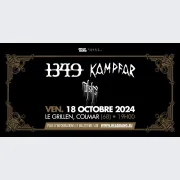 1349 & Kampfar European Co-Headline Tour