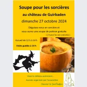 Soupe des sorcières au château du Guirbaden