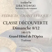 Féérie lyrique classe découverte