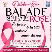 Octobre Rose : Balade Solidaire Rose