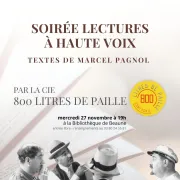 Lectures à voix haute de textes de Pagnol