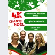 4K chante Noël