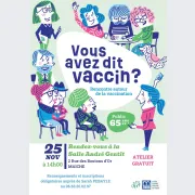 Atelier gratuit vous avez dit vaccin ? - seniors 65 ans et +