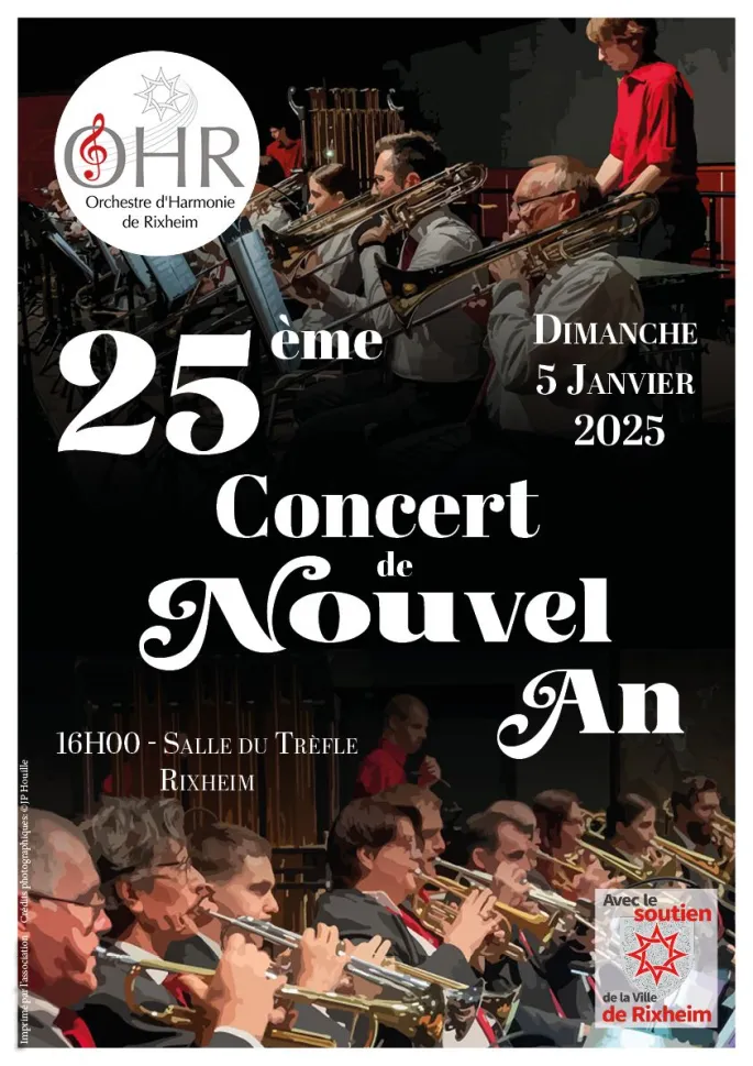 25ème Concert de Nouvel An de l'Orchestre d'Harmonie de Rixheim