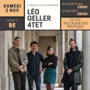 Concert - Leo Geller 4tet - Open Jazz Chaloupé