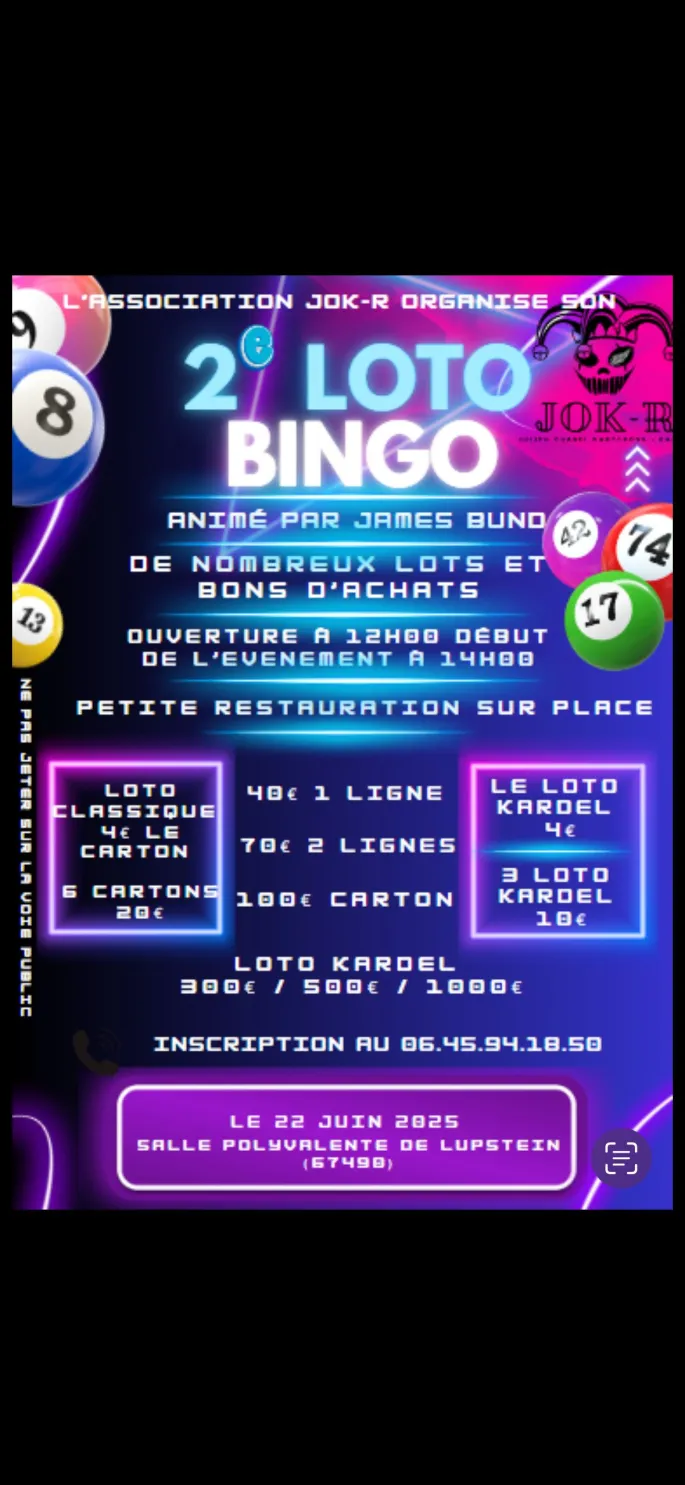 Loto bingo 