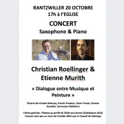 Concert saxophone et piano