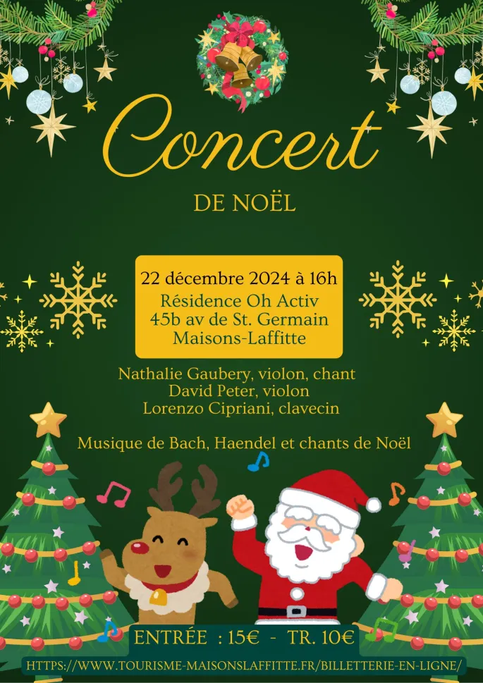 Concert de Noël en trio