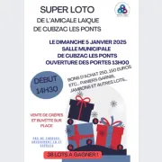 Super Loto annuel de l'Amicale Laïque de Cubzac les Ponts