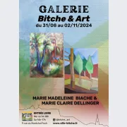 Marie Claire Dellinger & Marie Madeleine Biache à la galerie Bitche et Art