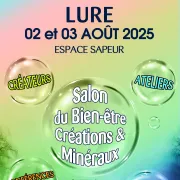 Salon du bien-être, créations et minéraux