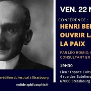 Conférence : Henri BERGSON - Ouvrir la voie de la paix 