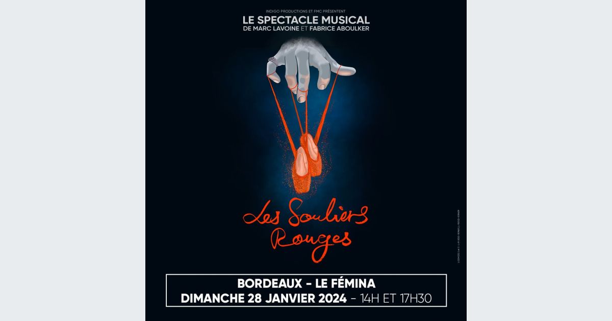 Les souliers rouges 2025 spectacle marc lavoine