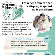 Ateliers Déco Inspirants La Merlette au Muscari