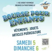 Bourse enfants : vêtements, jouets et articles de puériculture