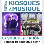 Festival des Kiosques à Musique : Vilain Coeur - Septeto Nabori 