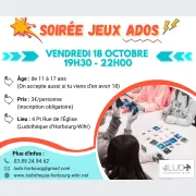 Soirée Jeux Ados