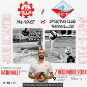 Match de Water-Polo de Nationale 1 masculine - Mulhouse rencontre SCThionvillois