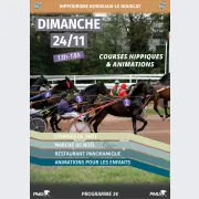 Courses de Trot et Marché de Noël à l'Hippodrome - Dimanche 24 novembre