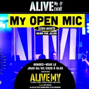 Alive My Open Mic #2 animé par Julien