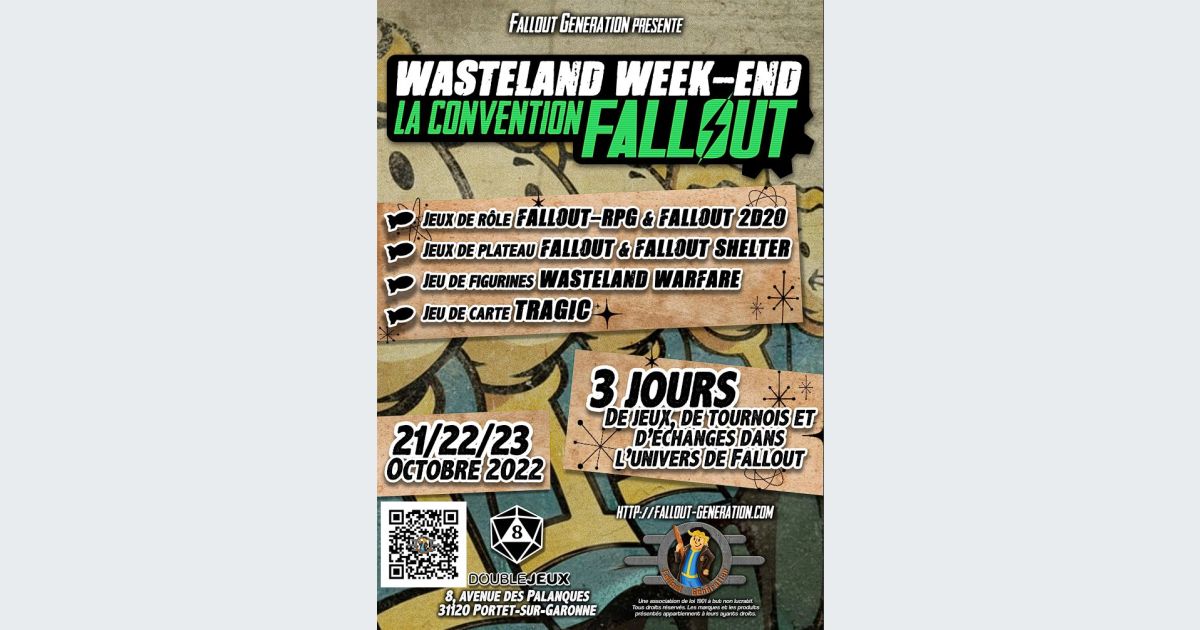 Fallout convention Wasteland Weekend 2022 Festival Portetsur