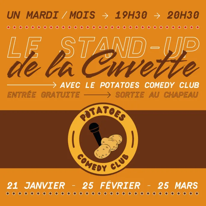 Stand up à la Cuvette de Bouillons