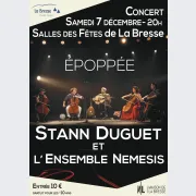 Concert Stann Duguet et l'Ensemble Nemesis