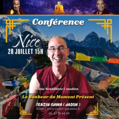 Une conférence sur Le bonheur dans la philosophie bouddhiste