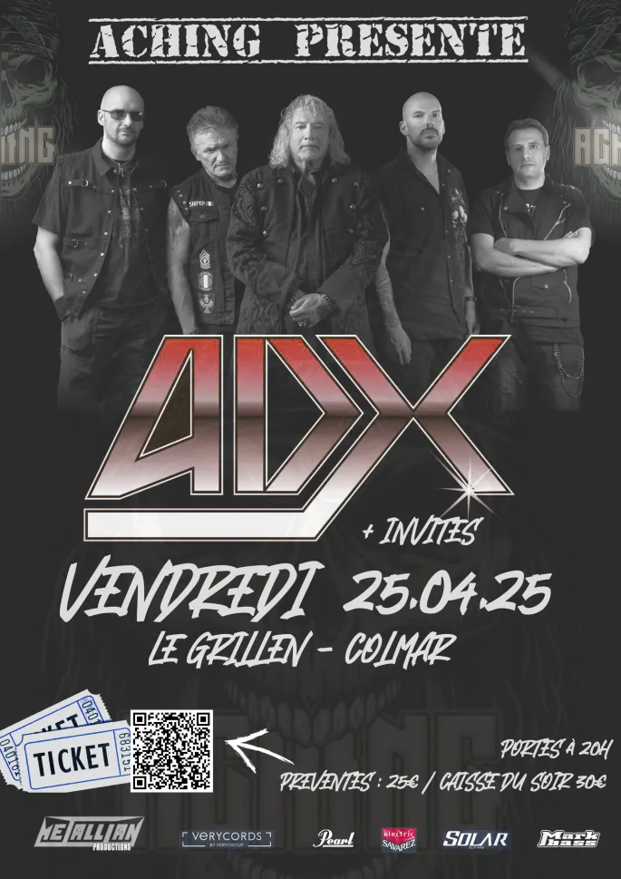 ADX + Guests - Le Grillen, Colmar