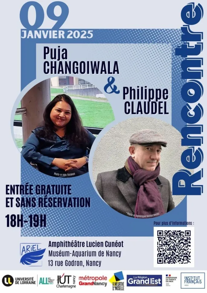 Philippe Claudel&Puja Changoiwala : Humanité(s) en récit