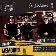 Concert Rock avec le groupe Memories à Carnon