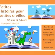 Petites histoires pour petites oreilles 0/3 ans et 3/6 ans