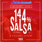 Soirée dansante 144% Salsa