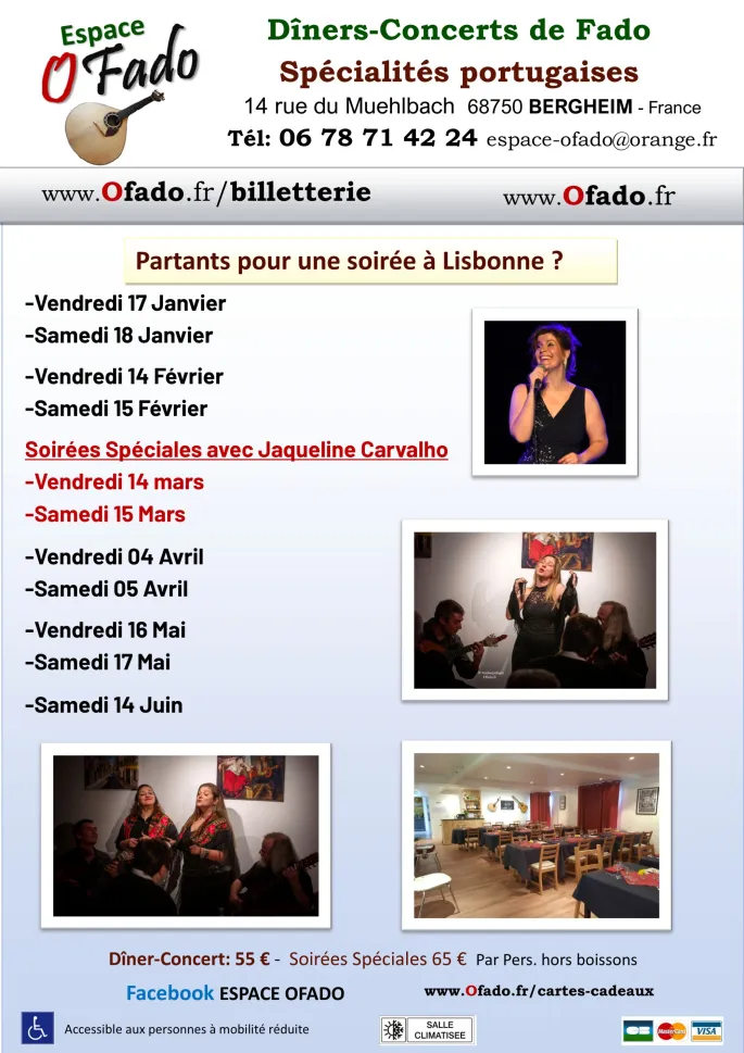 Dîner-Concert de fado