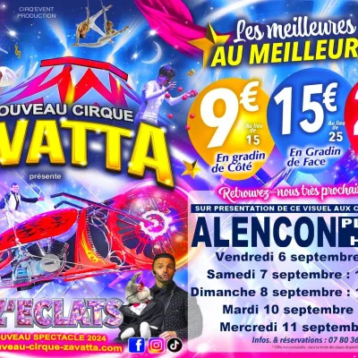 Nouveau Cirque Zavatta à Alençon 2024