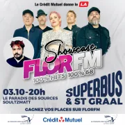 Superbus et St Graal en Showcase FLOR FM