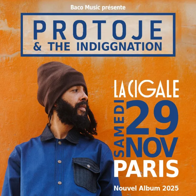 Protoje - La Cigale - 29 novembre 2025