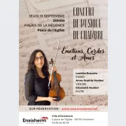 Concert de musique de chambre : émotions, cordes et âmes