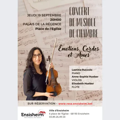 Concert de musique de chambre : émotions, cordes et âmes