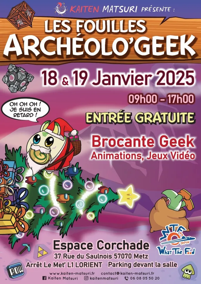 Les Fouilles Archéolo'Geek