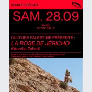 Projection, Débat & Concert : La Rose de Jéricho avec Ahmad Dari