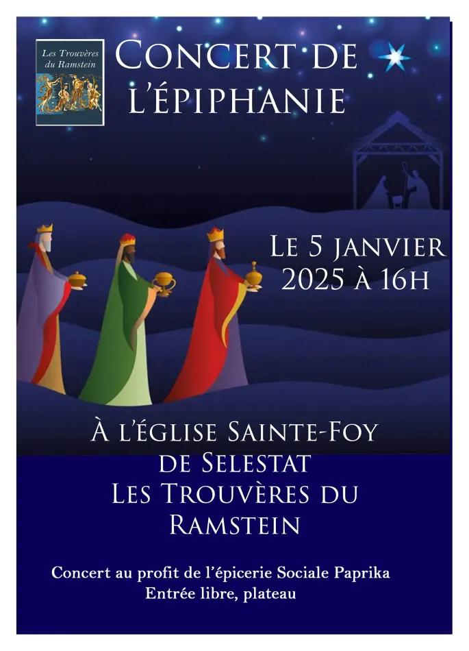 Concert de l'Epiphanie du choeur des trouvères du Ramstein