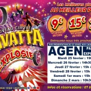 Nouveau Cirque Zavatta à Agen 2025