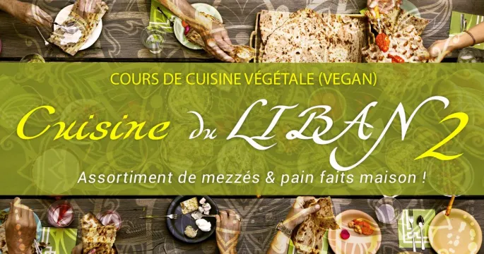 Cours de cuisine Végé Cuisine du Liban 2 – Pain & Mezzés (la suite)