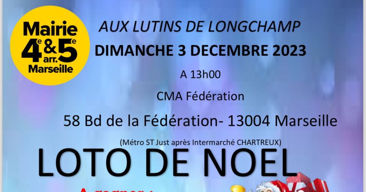 LOTO/BINGO 2024 - CMCAS ESSONNE