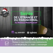 Soirée de l'étrange et du paranormal