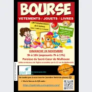 Bourse Vêtements / LIvres / Jouets au Sacré-Coeur à Mulhouse