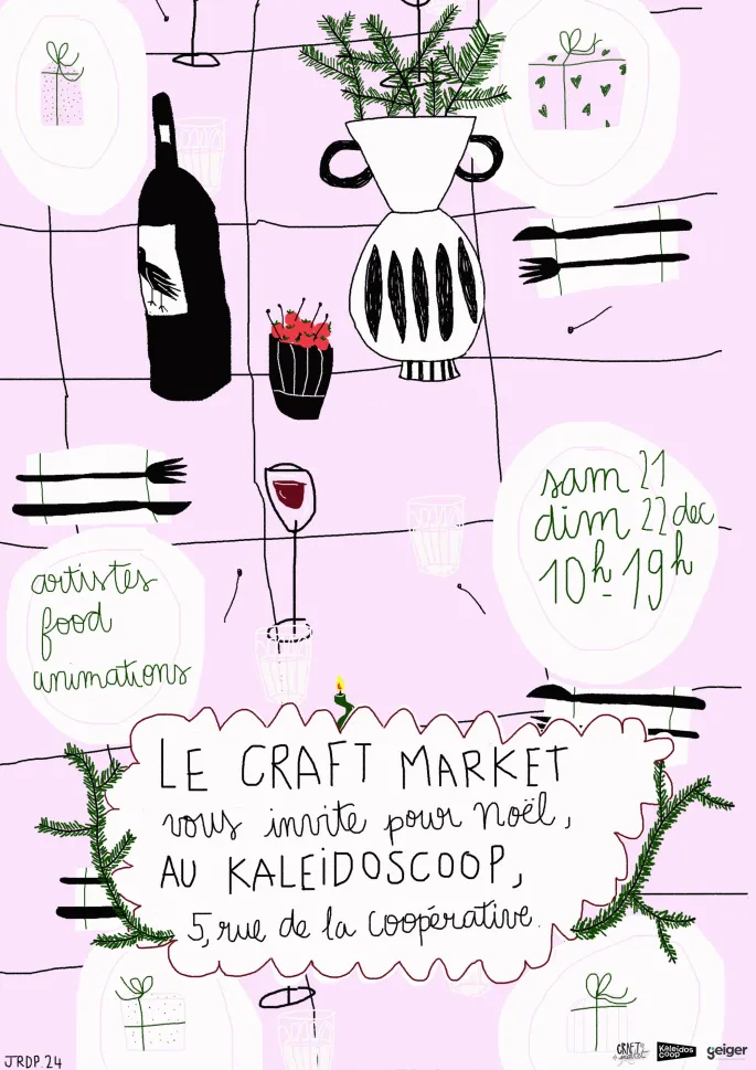 Craft market, édition de Noël