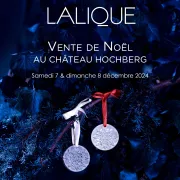 Vente de Noël Lalique au Château Hochberg