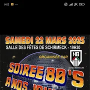 soirée année 80